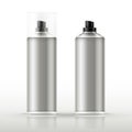Blank aluminum spray cans