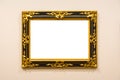 Blank Art Museum Isolated Painting Frame Decoration Indoors Wall