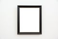 Blank Art Museum Isolated Painting Frame Decoration Indoors Wall Royalty Free Stock Photo