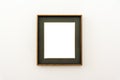 Blank Art Museum Isolated Painting Frame Decoration Indoors Wall Royalty Free Stock Photo