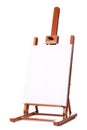 Blank Artist Easel Royalty Free Stock Photo