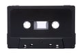 Blank audio tape isolated
