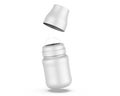 Blank Baby Milk Feeding Nipple Bottle Template.