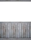 Blank backdrop with dark beadboard Royalty Free Stock Photo