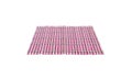 Blank bamboo wood table placemat mat isolated on a white background , clipping path Royalty Free Stock Photo