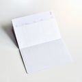 Blank bank saving account book Royalty Free Stock Photo