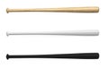 Blank baseball bats template