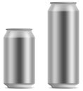 Blank beer can