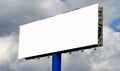 Blank billboard Royalty Free Stock Photo