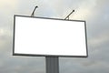 Blank billboard Royalty Free Stock Photo