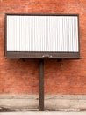 Blank billboard Royalty Free Stock Photo