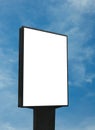 Blank billboard, just add your text Royalty Free Stock Photo