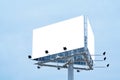 Blank billboard, just add your text Royalty Free Stock Photo