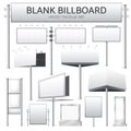 Blank Billboard Mockup For Advertisement Royalty Free Stock Photo