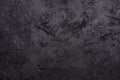 Blank black slate textured background Royalty Free Stock Photo