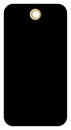 Blank Black Tag Symbol Sign,Vector Illustration, Isolate On White Background Label. EPS10 Royalty Free Stock Photo