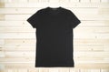 Blank black tee