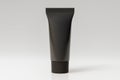 Blank black tube lotion or cream container Royalty Free Stock Photo
