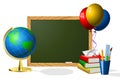 Blank blackboard Royalty Free Stock Photo