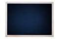 Blank blue Blackboard Background textured isolated on white Royalty Free Stock Photo