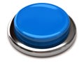 Blank blue button