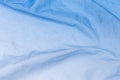 Blank blue fabric texture background Royalty Free Stock Photo