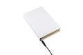 Blank book connected to USB Royalty Free Stock Photo