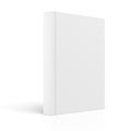 Blank book cover isolated on white Royalty Free Stock Photo