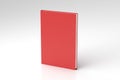 Blank book cover mockup