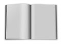 Blank book open Royalty Free Stock Photo