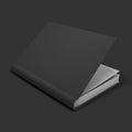 Blank book, textbook, booklet or notebook mockup