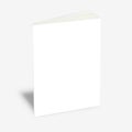 Blank book with white cover