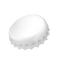 Blank bottle cap Royalty Free Stock Photo