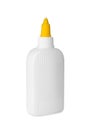 Blank bottle of glue isolated on white Royalty Free Stock Photo