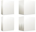 Blank Boxes Royalty Free Stock Photo