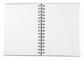 Blank brown notebook Royalty Free Stock Photo
