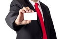 Blank Business Card Royalty Free Stock Photo