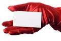 Blank Business Card Hers Royalty Free Stock Photo