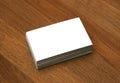 Blank business cards