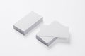 Blank Business Cards on on white