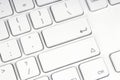 Blank button of the computer keyboard