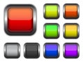 Blank buttons Royalty Free Stock Photo