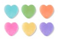 Blank Candy Valentines Hearts