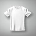 A versatile blank T-shirt mock-up, ready for your creative designs and personal expression. Generative Ai