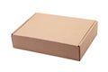 Blank cardboard box