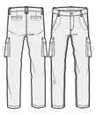 Blank cargo pants