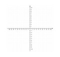 Blank cartesian coordinate system in two dimensions. Rectangular orthogonal coordinate plane with axes X and Y. Math
