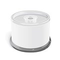 Blank CD container