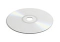 Blank cd disc isolated on white background Royalty Free Stock Photo