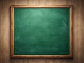 Blank Chalkboard Background Image with Ample Text Space for Educational Promotional or Design Projects Royalty Free Stock Photo
